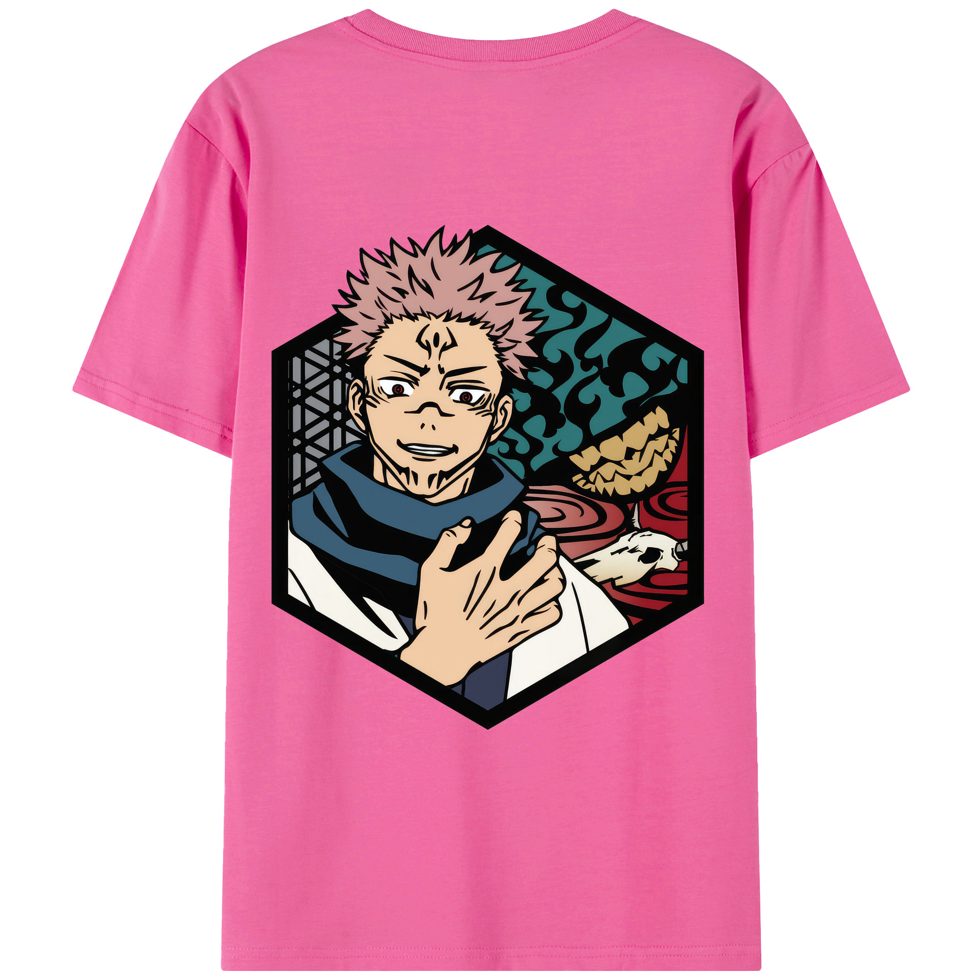 （画像用） 呪術廻戦 Jujutsu Kaisen レディース半袖Tシャツ(バックプリント)